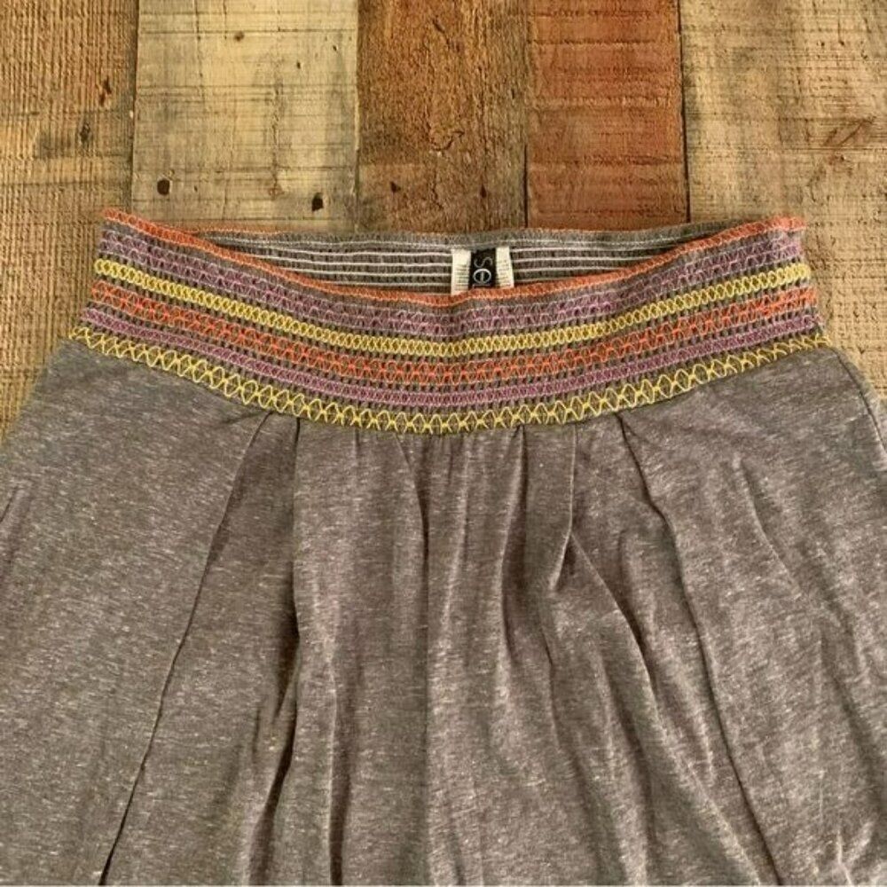 Soluna swim womens gray jogger pants with smocked waistband -M - Picture 8 of 10